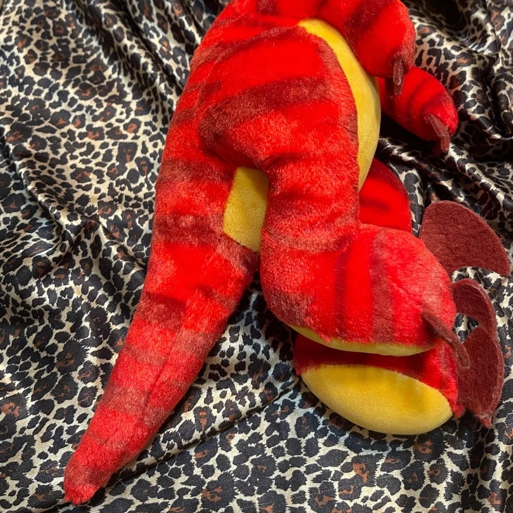 Build-A-Bear Red Raptor Stuffed Animal